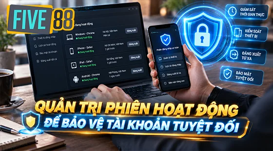 Quản trị phiên hoạt động để bảo vệ tài khoản tuyệt đối